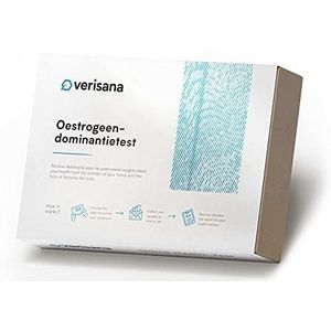 Verisana Oestrogeendominantietest – Hormoonspeekseltest voor Oestrogenen (Estradiol) & Progesteron – Behandel en bepaal progesterondeficiëntie – Test Hormonen voor Overgangssymptomen