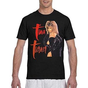 Short Sleeves, Tops Tina Turner - World Tour Man Musical Double Sided Printing T-Shirt black 3XL