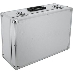 AR - Carry Box - Aluminium Koffer - Zilver - Leeg - 450 x 320 x 175 mm