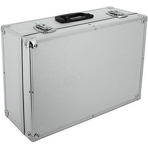 AR Carry Box® aluminium koffer gereedschapskoffer aluminium koffer leeg (LxBxH) 450x320x175mm kleur aluminium/zilver