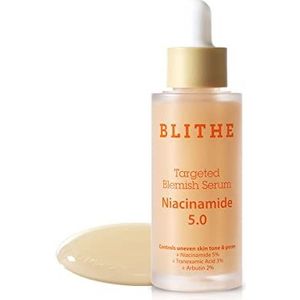 BLITHE Koreaans niacinamide Serum Dark Spot Corrector Face Brightening Serum - Vitamine B3 Niacinamide Serum voor gezicht, huidverzachtende caca en allantoïne, arbutine en tranexamisch zuur, 250 ml