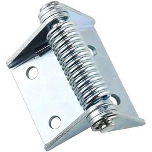 Roestvrij staal of Ijzer Galvaniseren Zelfsluitende Terugkeer Lente Grote Lading Dragende Scharnier 1Pcs (70mm IronGalvanising)