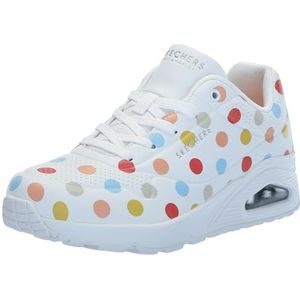 Skechers UNO Spotted Air sneakers voor dames, Wit meerkleurig., 35 EU
