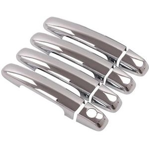 Deurkruk afdekking Voor Suzuki SX4 Voor S-CROSS Voor Swift 2005-2010 Voor Grand Vitara 2005-2012 Auto ABS Chrome Exterieur Deurgreep Cover Trim Sticker Buitendeurkruk