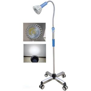 Led-Chirurgische Onderzoekslamp, Gynaecologie-Onderzoekslamp, Mobiele Led-Medische Onderzoekslamp, Vloerstandaard, Type Wielen, Rolbasis, 1,1 M - 1,8 M Hoogteverstelling Voor Poliklinische Service