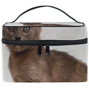 MONTOJ Bruine Leuke Kitten Patroon make-up zakken cosmetische zakken