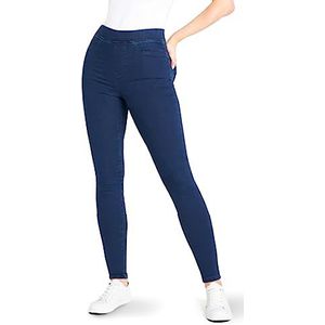 CityComfort Jeans voor Vrouwen Sculpting Jeggings voor Vrouwen Denim Leggings met Zakken, High Rise Stretchy Elasticated Waist Pull On Skinny Jeans Vrouwen Maat 8-21 (Denim, 46 EU)