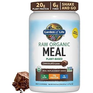 Garden Of Life Raw Meal - Organic Shake & Meal Replacement Chocolate Cocao 1017 grams