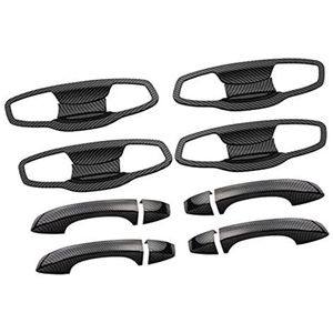 Buitenhandgreep ABS Chrome Deurklink Beschermende Cover Trim Deurklink Kom Auto Styling Voor Skoda Octavia A7 2015 2016 2017 2018 2019(3)