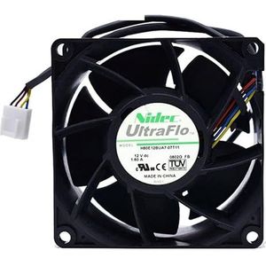 Original H80E12BUA7-07T11 8038 12V 1.6A 4pin inverter cooling fan