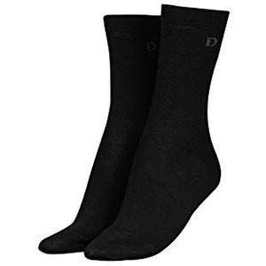 DILLING Dames wollen sokken - sokken van BIO-merinowol Zwart 35-38
