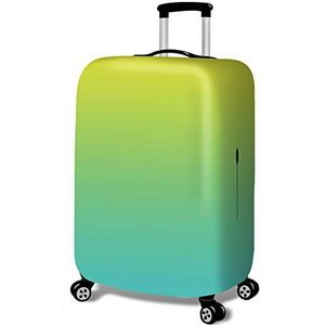 TieNew Verdikking van de reisbeschermhoes kofferbescherming, graffiti en kleurverloop geschikt voor trolleykoffers van 45-81 cm, Stijl 03, L(Fit 26 ""- 28"" Suitcase), Modern