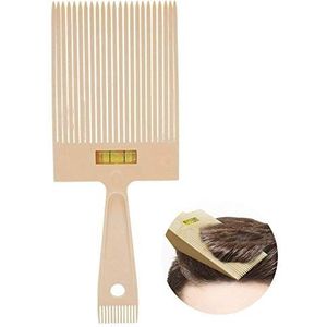 Professionele Flattopper Flat Top Kam - Draagbare Salon Barber Haar Styling Snijden Tool - Brede Flat-Top Kam Met Nauwkeurig Water Levelling Systeem