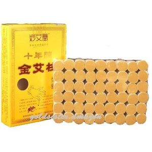 10 jaar zuiverheid 60: 1 verhouding 54 Rolls Sticks Pure Moxibustion X'mas Gift [HRUS]