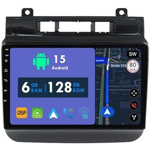 RoverOne Autoradio GPS voor Volkswagen Touareg FL NF 2010-2018 Carplay Android Auto Stereo Hoofdeenheid Bluetooth WiFi Radio Speler Sat Navigatie