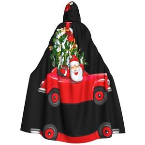 MDATT Hooded Mantel Voor Mannen, Halloween Heks Cosplay Gewaad Kostuum, Carnaval Feestbenodigdheden, Kerstman In Een Auto