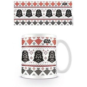 Star Wars Darth Vader Xmas Foto koffie mok 9x8 cm