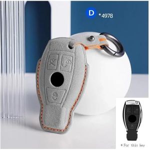 Sleutelbehuizing Voor A B C E Klasse GLS GLA GLK GLC CLS CLA Autosleutel Case Shell Sleutelhanger Voor AMG W204 W205 W212 W463 Autosleutelhoesje(6)