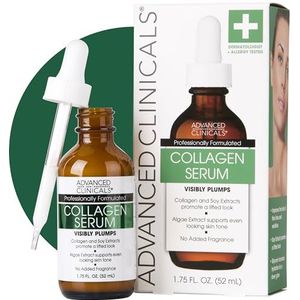 Advanced Clinicals Collageen Instant Plumping Serum voor fijne lijntjes en rimpels. 1,75 fl oz. door Advanced Clinicals