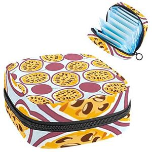 Opbergtas voor maandverband, menstruatiecup zakje tampon tas, menstruatiepads, houder organizer voor vrouwen meisjes, naam)