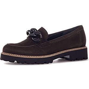 Gabor DAMES Loafers, Vrouwen Slippers,slippers,college schoenen,loafer,zakelijke schoenen,Bruin (chocolate) / 38,38 EU / 5 UK