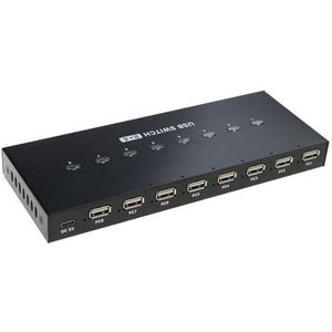DRHTDXEJ USB2.0 Handmatig Delen Schakelen Printer Delen Apparaat USB Hubs 8 In 4 Uit Data Transfer Hubs Converters