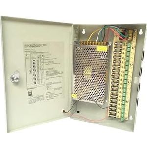 18CH 5V 40A 12V 20A 24V 10A Voeding Doos Monitor Voeding Schakelaar Voeding 18 Poorten (5V 40A)