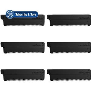 bakBlade Rug Scheren Mesjes - Set van 6 mesjes - Vervangende mesjes voor Back Shaver van bakBlade