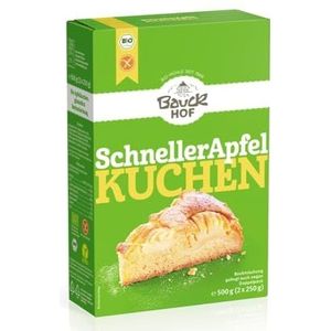 Bauckhof Appeltaart bakmengsel, glutenvrij (500 g) - Bio