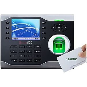 Prikklokken voor werknemers in kleine bedrijven, TCP/IP USB Biometrische Vingerafdruk Tijdklok Office-aanwezigheidssysteem Recorder Medewerker Machine Gratis Software voor kantoren, fabrieken, hotel