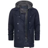 Indicode - Cliff Coat - Korte Jas - Navy