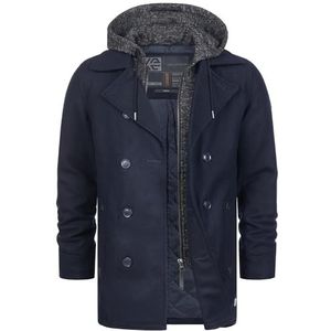 Indicode - Cliff Coat - Korte Jas - Navy