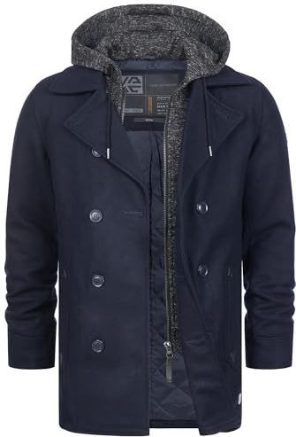 Indicode - Cliff Coat - Korte Jas - Navy