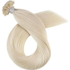 Nails Tip Hair Extensions Echt Menselijk Haar Haarmachine Remy For Vrouwen Rechte Utip Extensions Gemakkelijk Te Gebruiken(60A,18inches)