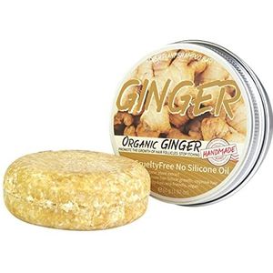 Gember Shampoo,Natuurlijke voedende shampoo en conditioner bar, gember hergroei bar zeep | Draagbare Haarzeep Shampoo Bar voor Dames Heren Haargroei Eastuy