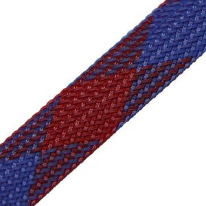 Uitbreidbare, geweven kabelbehuizing, Uitbreidbare gevlochten kabelmanagementhuls, veelkleurig, 2 mm-40 mm(Blue Red,16MM-1 METERS)