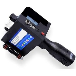 Brede codeertoepassingen 5 cm karakter draagbare inkjetprinter, draagbare patroonlabelcoder, drukmachine, oplosmiddel, sneldrogend Lichtgewicht en handig