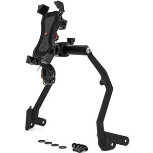 Telefoon Mount Motorfiets Standhouder Telefoon Mobiele Telefoon GPS Navigatie Plaat Beugel Voor CRF1100L AFRIKA TWIN ADVENTURE SPORTS 2020 2021 2022 2023 2024 GPS Navigatiehouder(Size:USB charging B)
