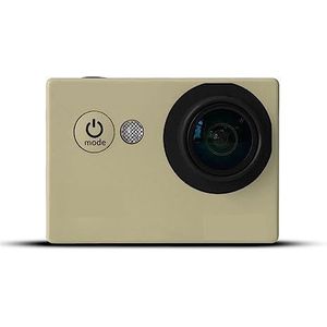 Sportcamera Outdoor Skiën Onderwater Waterdichte opname Anti-shake Vlog Digitale sportcamera Leg Momenten Vast Helderheid Precisie(Golden)