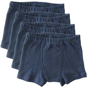 HERMKO 2900 3-pack jongensbroek - puur biologisch katoen, marineblauw, 140