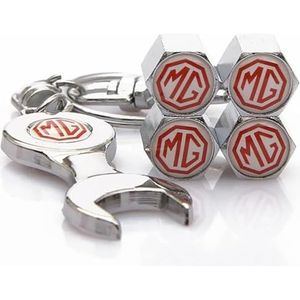 4 stuks ventieldopjes, Voor MG, lekvrije stofkappen voor autobanden, decoratie auto-accessoires