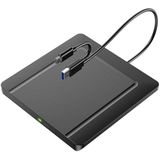 BHHB - Externe CD/DVD-drive - USB 3.0 - Ultraplat - CD-brander en DVD-lezer/schrijver