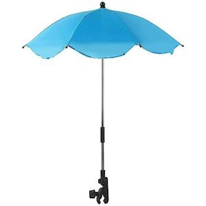 Kinderwagens Paraplu - Kinderwagen Parasol voor peuters - Draagbare uv-bescherming kinderwagen zonneschermparaplu met verstelbare klem, zonneschermparaplu voor peuters Xinme