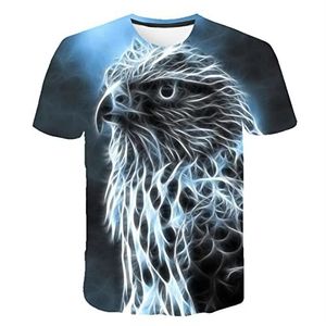 CHANYI Mannen 3D T-shirt Tijger 3D Print Dier Kat T-Shirt Mannen Grappige Korte Mouw Zomer Tops Abstracte T-Shirt Mannelijke Mode Casual T-Shirts Xxl