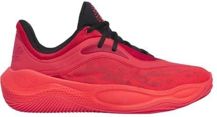 Under Armour Curry Splash 25 0001 - Black 40, Red Black Racer Red, 44.5 EU