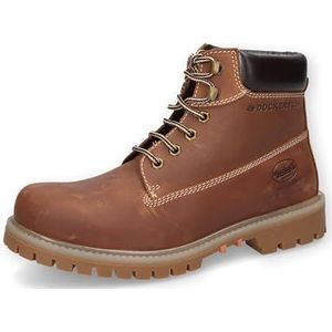 Dockers by Gerli heren laarzen, cognac 470, 44 EU