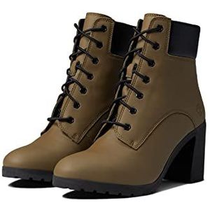 Timberland Allington Zip Boots voor dames, militaire olijfolie, 38 EU