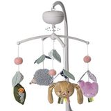 Taf Toys Babybedje mobiel met kalmerende geluiden, beweging en 30 minuten ontspannende muziek, babybedje kinderbedje mobiel voor babyjongens en meisjes, kinderspeeltjes voor baby's, hangende decoratie speelgoed