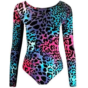 Kids - Luipaard Camouflage Print - Turnpakje - Lange Mouw - 3-13 Jaar