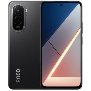 Xiaomi - Poco M7 - Smartphone - Zwart - 128GB - 6,9 inch - Hybride Dubbele SIM - 4G